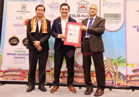 Interlink đoạt giải quốc tế Vietnam Brand Leadership 2024